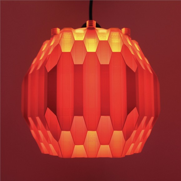 3DPPA Hexagon Overload Lamp Shade | Home Decor | Gift Idea | Geometric - Picture 1 of 9